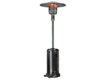 Euromac terras straler zwarte heater